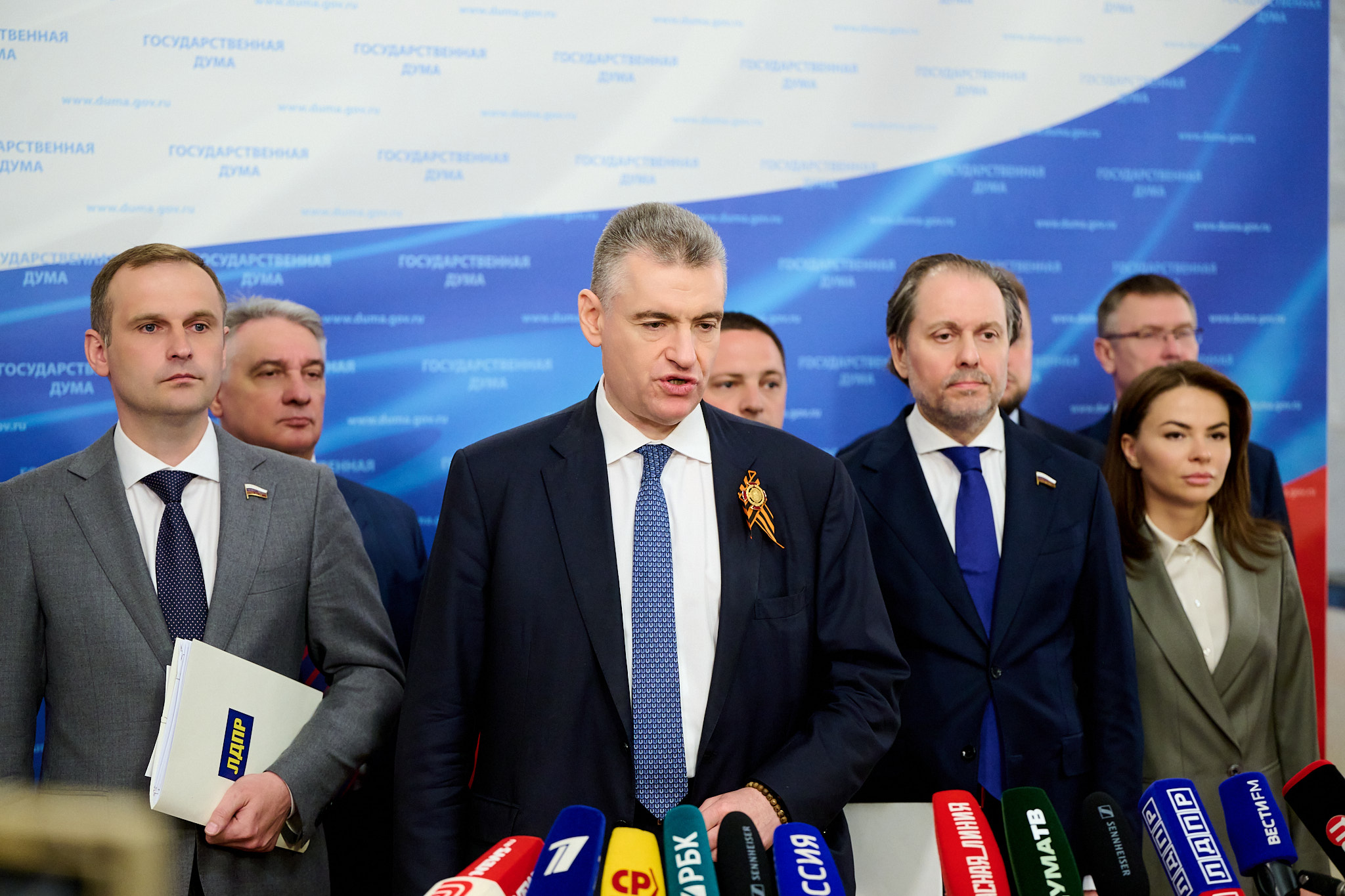 Пресс-подход фракции ЛДПР в ГД  27.05.2026
